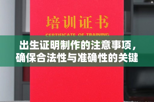 延津出生证明制作的注意事项，确保合法性与准确性的关键步骤